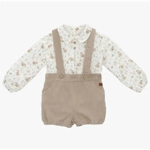 Martin Aranda - Baby Boy Set Shirt & Bloomer, Little Fox Image 1