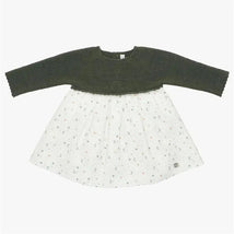 Martin Aranda - Baby Girl Dress Firmamento, Green  Image 1