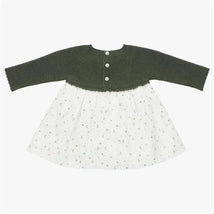 Martin Aranda - Baby Girl Dress Firmamento, Green  Image 2