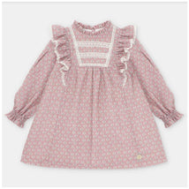 Martin Aranda - Baby Girl Printed Dress Cardiff Rose Image 1