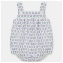 Martin Aranda - Baby Girl Short Romper Woven Fabric Fiesole, Lavanda Image 1