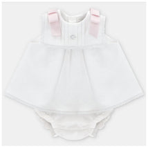 Martin Aranda Baby Grl Set Dress & Bloomer Montreal, Pink Mix Image 1