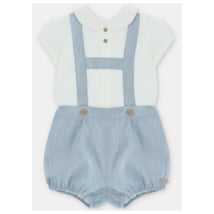 Martin Aranda - Baby Set Shirt & Bloomer Woven Fabric Capri, Arena Image 1
