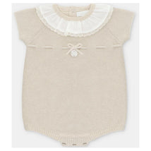 Martin Aranda - Baby Short Knit Romper Volterra, Lavanda Image 1