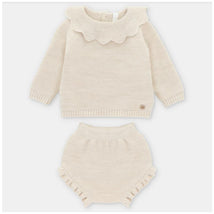 Martin Aranda - Draylon Set: Sweater & Shorts (All Knitwear) Liverpool Beige Image 1