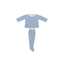Martin Aranda - Take Me Home Set Jumper & Leggings Knit Square Garden, Blue Image 2