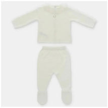 Martin Aranda - Take Me Home Set Sweater & Leggings Knit Marfil, Pink Ciruela Image 1