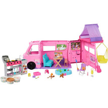Mattel - Barbie Dream Camper New for 2025 Playset with Roof Tent Image 1