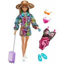 Mattel - Barbie Summer Travel Doll Image 1