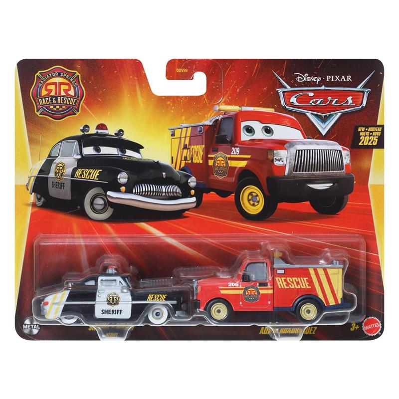 Mattel - Cars Character Sheriff + Adam Rodriguez Image 1