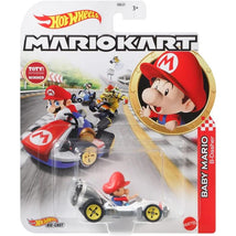 Mattel - Hotwheels Mariokart, Baby Mario Image 1