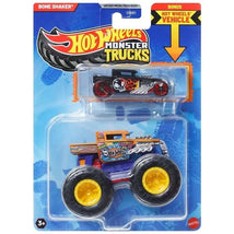 Mattel - Hw Mt Die-Cast & Truck Bone Shaker And Bone Shaker Image 1