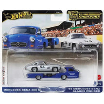 Mattel - Team Transport '55 Mercedes-Benz Blaues Wunder & Mercedes-Benz 300 Sl Image 1