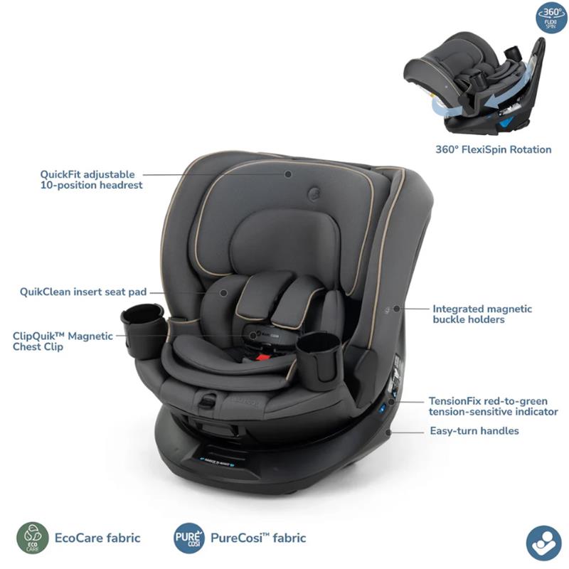 Maxi-Cosi - Andi 360 Rotating All-in-One Convertible Car Seat, Caspian Caviar Image 2