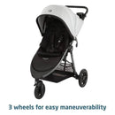 Maxi-Cosi - Gia XP Luxe 3-Wheel Travel System, Midnight Moon Image 5