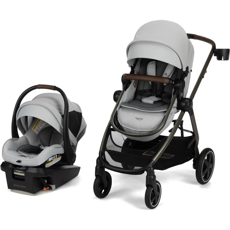 Maxi-Cosi - Zelia Luxe + Travel System, Arctic Frost Image 1