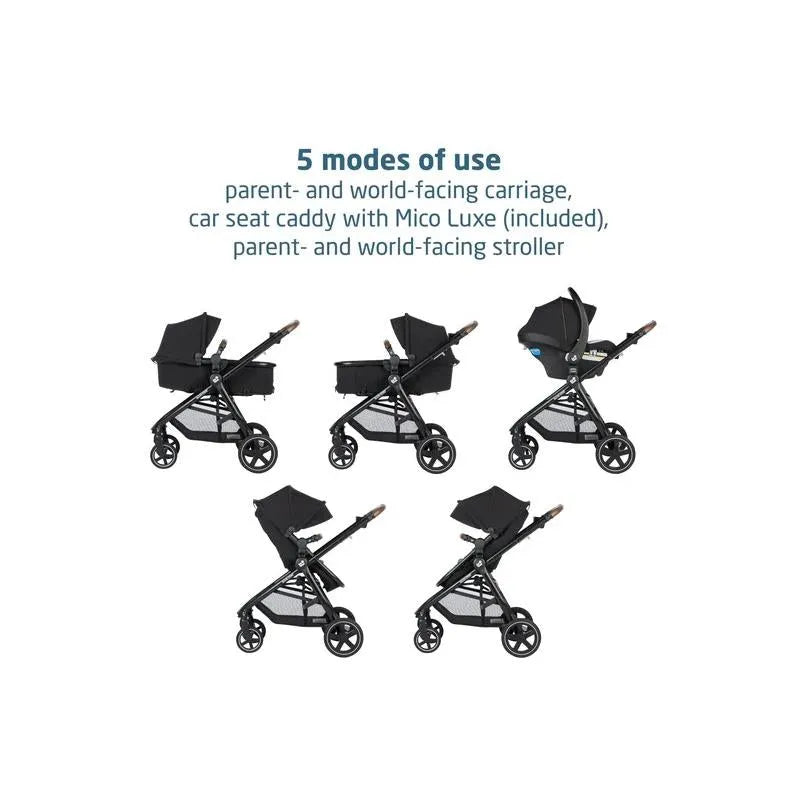 Maxi-Cosi - Zelia Luxe + Travel System, Arctic Frost Image 3