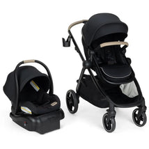 Maxi-Cosi Zelia Pro 5-in-1 Travel System with Mico Pro Infant Car Seat, Caspian Caviar Image 1