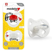 Medela - 2Pk Baby Pacifier, My Love & I Love Mama Image 1