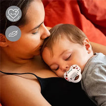 Medela - 2Pk Baby Pacifier, My Love & I Love Mama Image 2