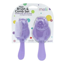 Melii - 2 Piece Hair Brush And Comb Set, Cat Image 1