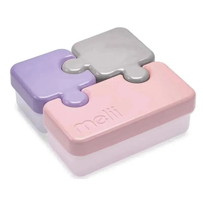Melii - 3 Compartments Puzzle Bento Box Food Storage Container Image 1