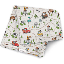 Milk Snob Disney and Pixar Cars Swaddle Receiving Baby Blanket Image 1