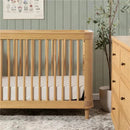 Million Dollar Baby - Namsake Marin with Cane 3-in-1 Convertible Crib in Honey and Honey Cane Image 12