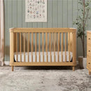 Million Dollar Baby - Namsake Marin with Cane 3-in-1 Convertible Crib in Honey and Honey Cane Image 13