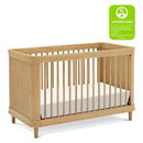 Million Dollar Baby - Namsake Marin with Cane 3-in-1 Convertible Crib in Honey and Honey Cane Image 5