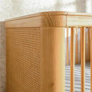 Million Dollar Baby - Namsake Marin with Cane 3-in-1 Convertible Crib in Honey and Honey Cane Image 8