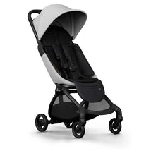 Mima - Miro Compact Stroller, Black Chassis/White Seat Image 1