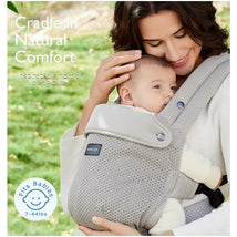 Momcozy - Baby Carrier Newborn To Toddler, Mesh Grey Image 2