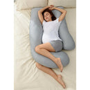 Momcozy - U Shaped Cooling Fabric Pregnancy Pillow Image 3