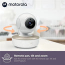 Motorola - 2 Cameras Wifi Baby Monitor with Crib Mount Image 4