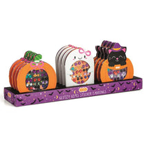 Mud Pie - 1Pk Halloween Glitzy Gems Ghost Sticker Earrings Image 1