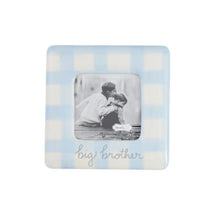 Mud Pie - Baby Boy Gingham Big Bro Frame Image 1
