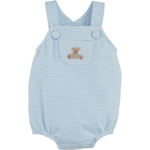 Mud Pie - Baby Girls Children's Stripe French Knot Bubble Image 1