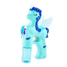 Mud Pie - Blue Unicorn Bubble Maker Image 1