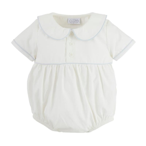 White Collared Poplin Bubble by Mud Pie main image 0