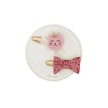 Mud Pie - Everyday Hair Clip Set, Cat Image 1