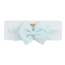 Mud Pie - Scallop Bow Headbands, Light Blue Image 1