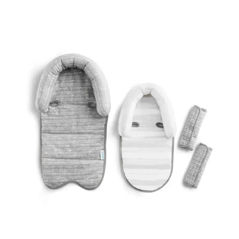 Munchkin - Xtraguard Antimicrobial Head Support & Strap Covers, Grey Image 2