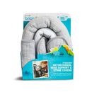 Munchkin - Xtraguard Antimicrobial Head Support & Strap Covers, Grey Image 4