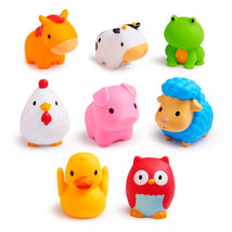 Munchkin® Baby Bath Toy Squirts, Farm™ Animals, 8 Pack Image 1