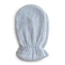 Mushie - 2Pk Baby Bath Mitt, Baby Blue Image 1