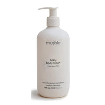 Mushie - Baby Organic Body Lotion, 13.53 fl Oz (Fragrance Free) Image 1