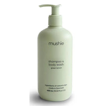 Mushie - Baby Shampoo & Body Wash (Green Lemon) 13.53 Fl Oz Image 1