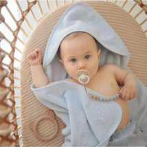 Mushie - Eva Silicone Pacifier Clip, Cloud Image 2