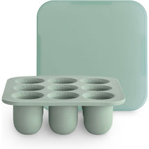 Mushie Fresh Food Feeder Freezer Tray - Cambridge Blue Image 1